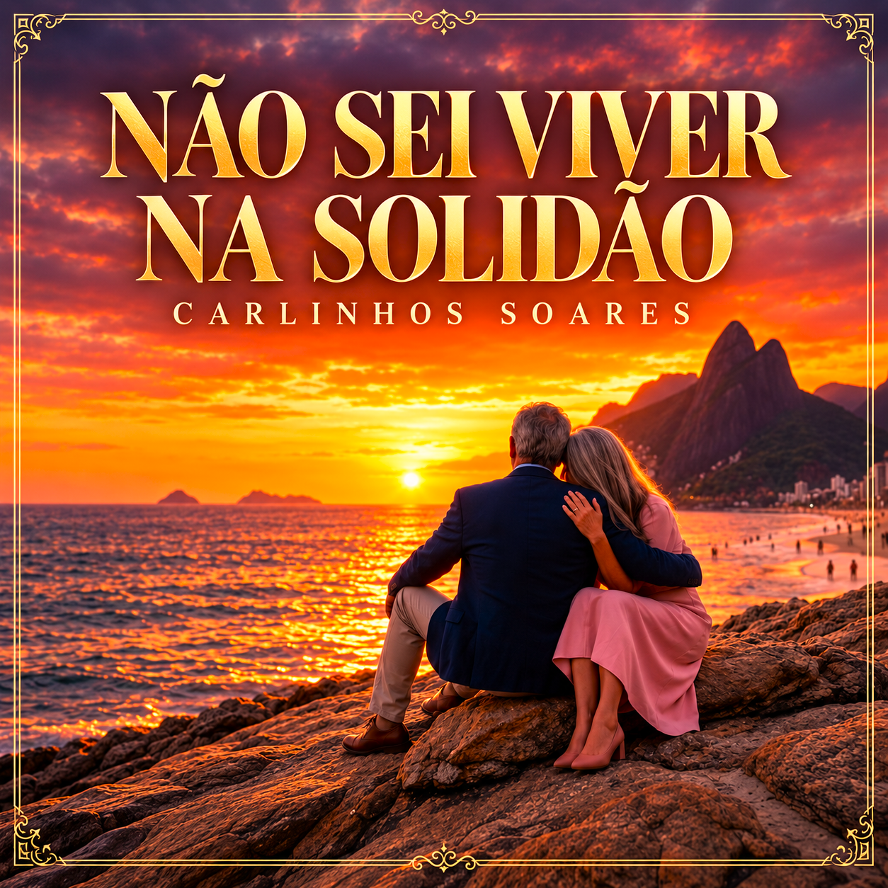 Capa de Não Sei Viver na Solidão